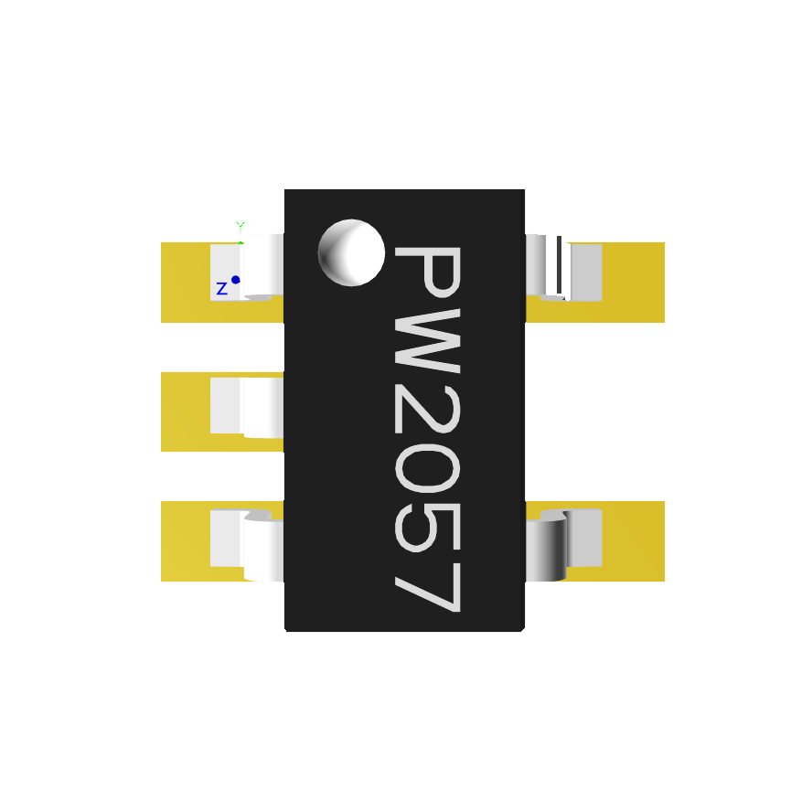 PW2057 锂电池降压3.3V,1.8V,1.2V芯片,PW2057代理