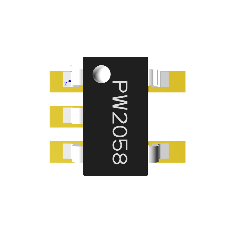 代理PW2058锂电池降压0.8A输出电压可调