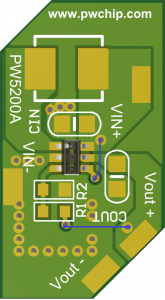 低压电池升压芯片PW5200A