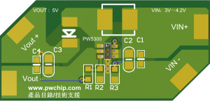 PW5300 PW5300锂电池输入升压5V,9V芯片