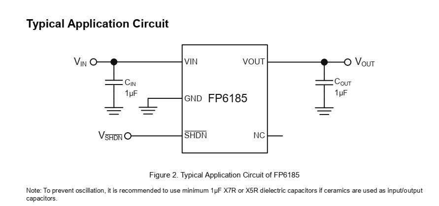 FP6185代理，输出由3.3V,3V,2.9V.2.8V2.7V等