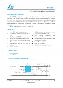 f_a125893d025f503302584c9f26e60cec.png PW2224升降压芯片,输出3.3V和可调电压