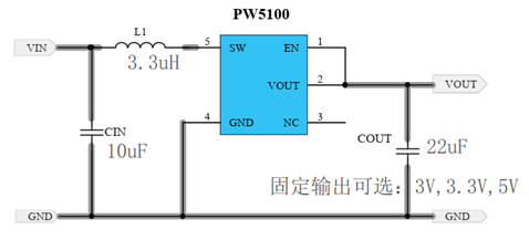 1.2V转3.3V芯片电路图，超简电路