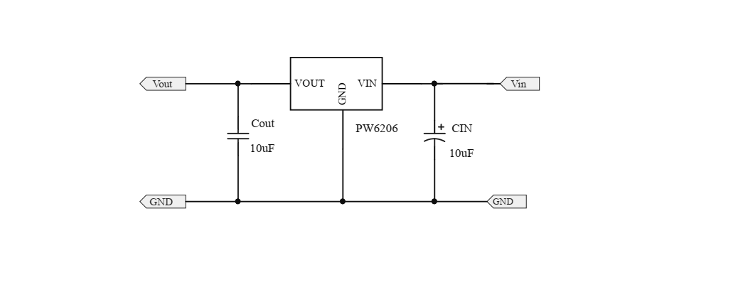 代理PW6206A50HV，40V高输入电压，低静态电流,LDO线性稳压器