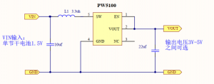 f_3b596049c985eb66b3385dbbe248667a.png 2.4V升5V芯片,8uA功耗,低功耗升压电路图