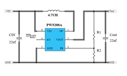 代理PW5200C芯片，原装现货，技术支持