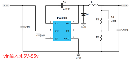 42V转24V,20V, 15V,12V,9V降压电源芯片,1A-3A选型