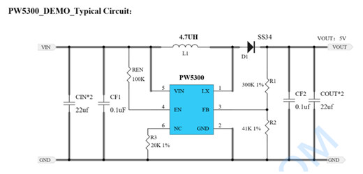 3.7V升压5V，3.7V转5V电路图芯片