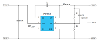 24V转5V, 24V转3.3V, 24V转3V线性LDO和DC降压芯片