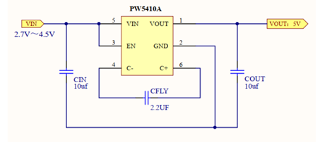 3.7V升压5V，3.7V转5V电路图芯片