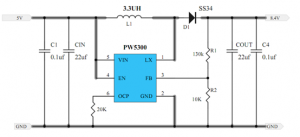 f_1facaf9a116bbd6ef6ba0df1ebf9bc5e.png 5V升压8.4V,5V转8.4芯片电路图