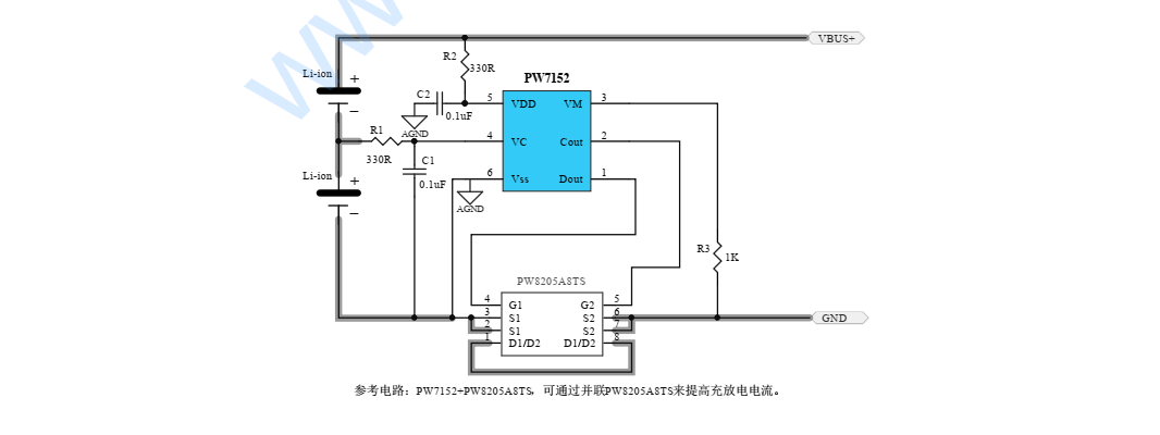 f_617fdc9f015287453a60ecc750d1ac91.png 代理PW7152是一款超小型化的 SOT23-6 封装的芯片,极少的外围元器件,原装现货,技术支援