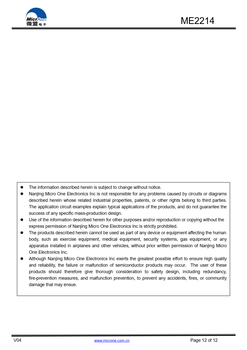 ME2214是一款高频异步电机  升压转换器。内部MOSFET可以支持上  至6个系列或3x13个白色LED，用于背光和  OLED电源应用和内部软启动