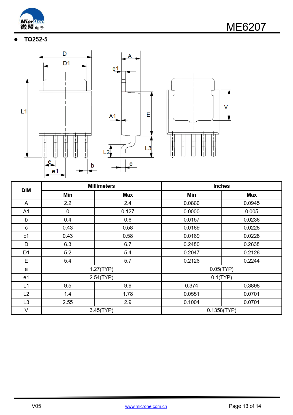 ME6207系列是一种正电压调节器  具有低压差、高输出电压  准确度高，低成本  基于CMOS工艺