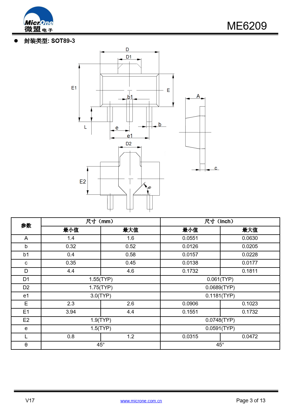 ME6209 系列是高纹波抑制率、低功耗、低压差，具 有过流和短路保护的 CMOS 降压型电压稳压器