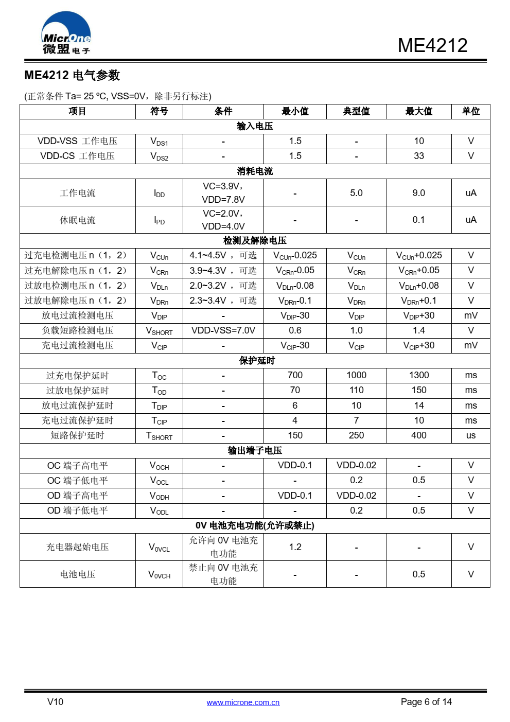ME4212 系列 IC，是一款双节锂离子/锂聚合物电池保护 IC，内置高精度电压检测电路和延时电路，