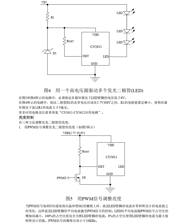 LED驱动芯片CN5611