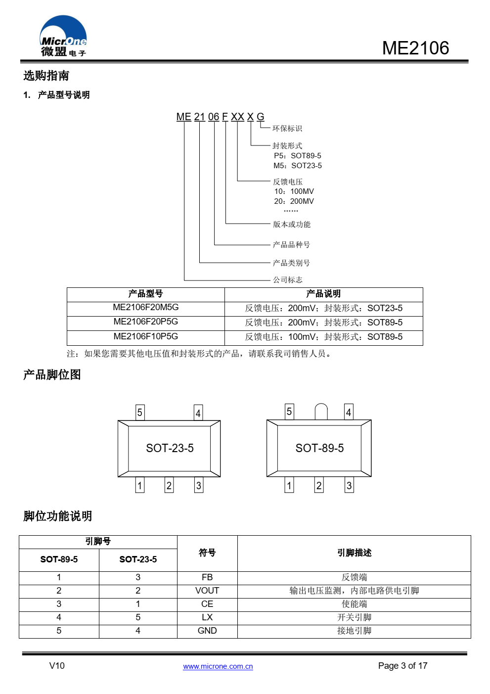 ME2106系列芯片是针对LED应用设计的PFM 控制 模式的开关型DC/DC 升压恒流芯片，通过外接电阻可使 输出电流值恒定在0mA～500mA
