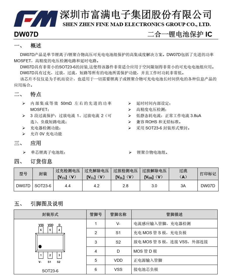 DW07D分类