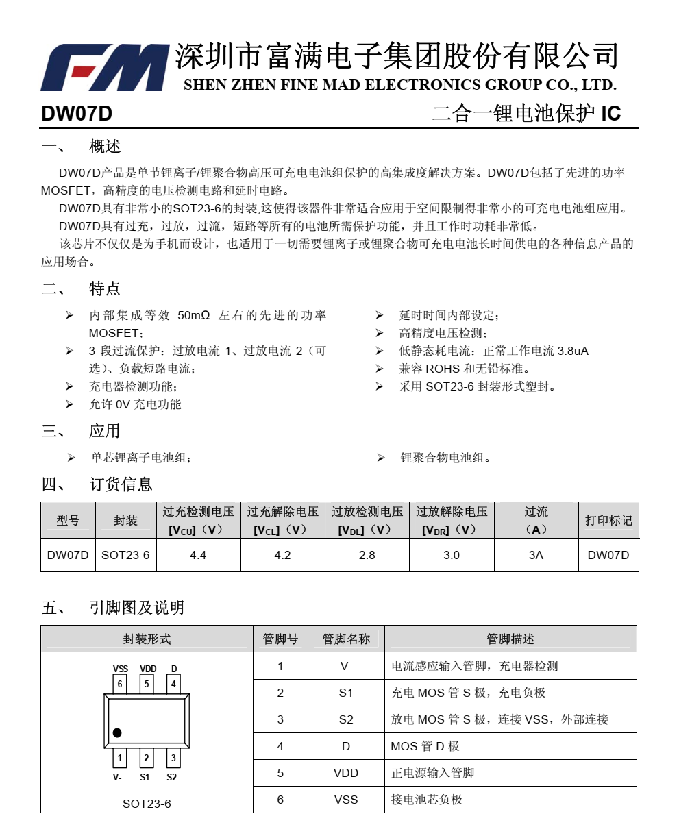 DW07D分类