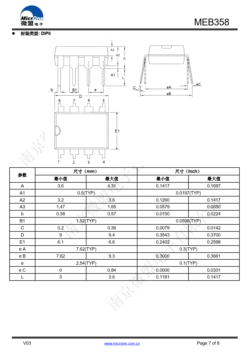 MEB385 内部有两个独立的 高增益 内部频率补偿的运算放大器