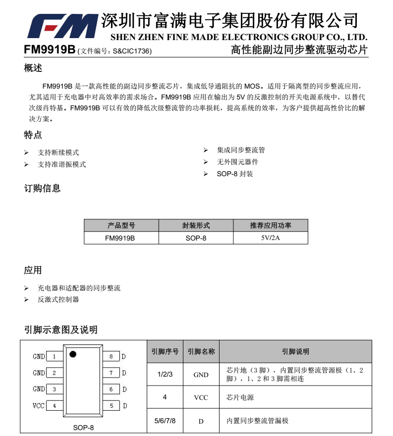 FM3783GA分类4