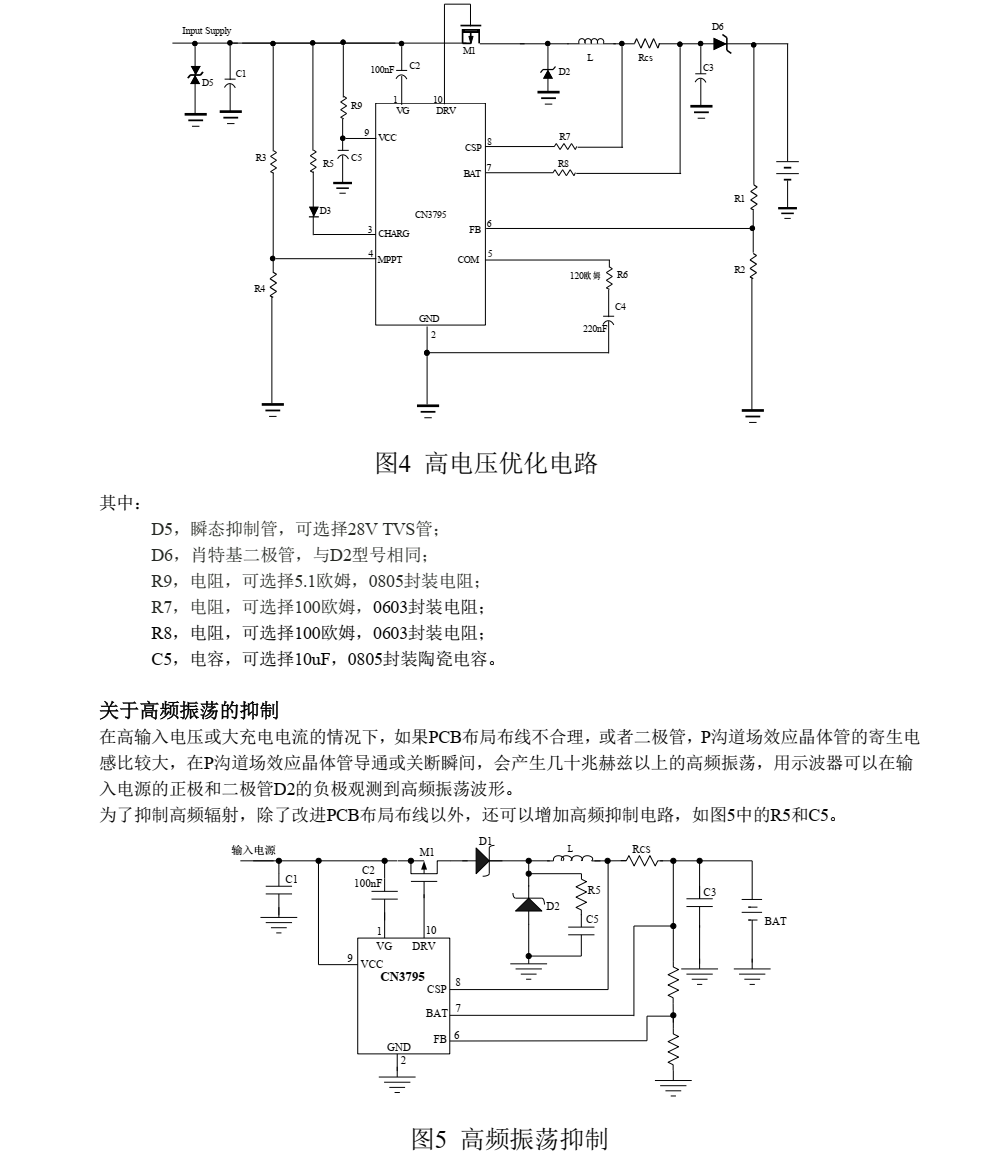 锂电池充电芯片CN3795
