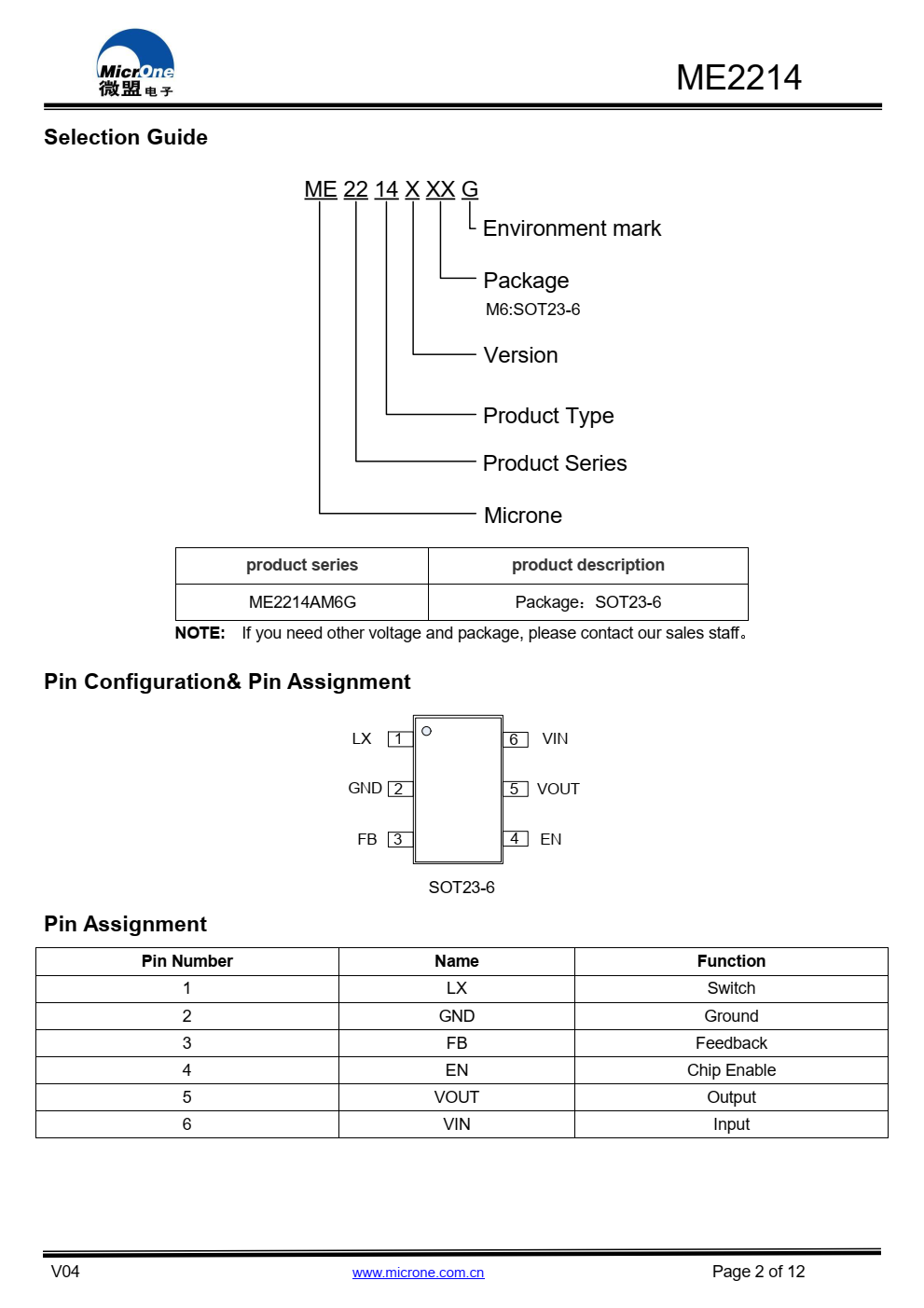ME2214是一款高频异步电机  升压转换器。内部MOSFET可以支持上  至6个系列或3x13个白色LED，用于背光和  OLED电源应用和内部软启动