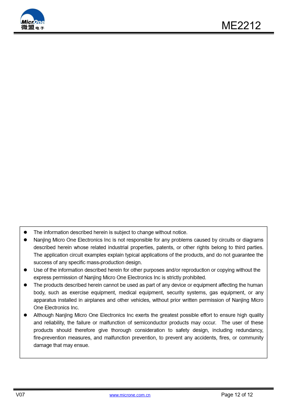ME2212是一款高频异步电机  升压转换器。内部MOSFET可以支持上  至10个用于背光和OLED电源的白色LED  应用程序，内部软启动功能可以