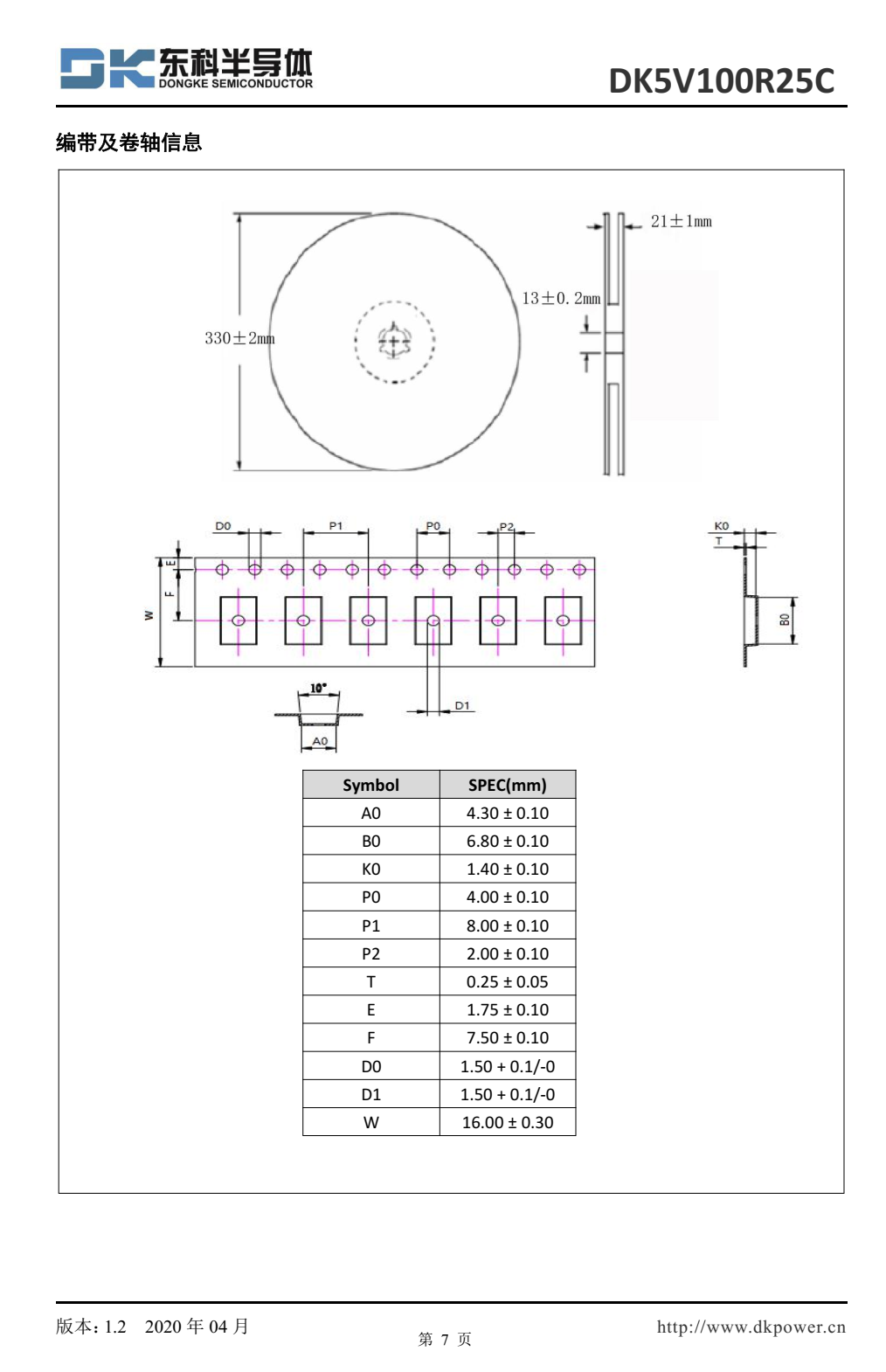 DK5V100R25C是一款简单高效率的同步整 流芯片