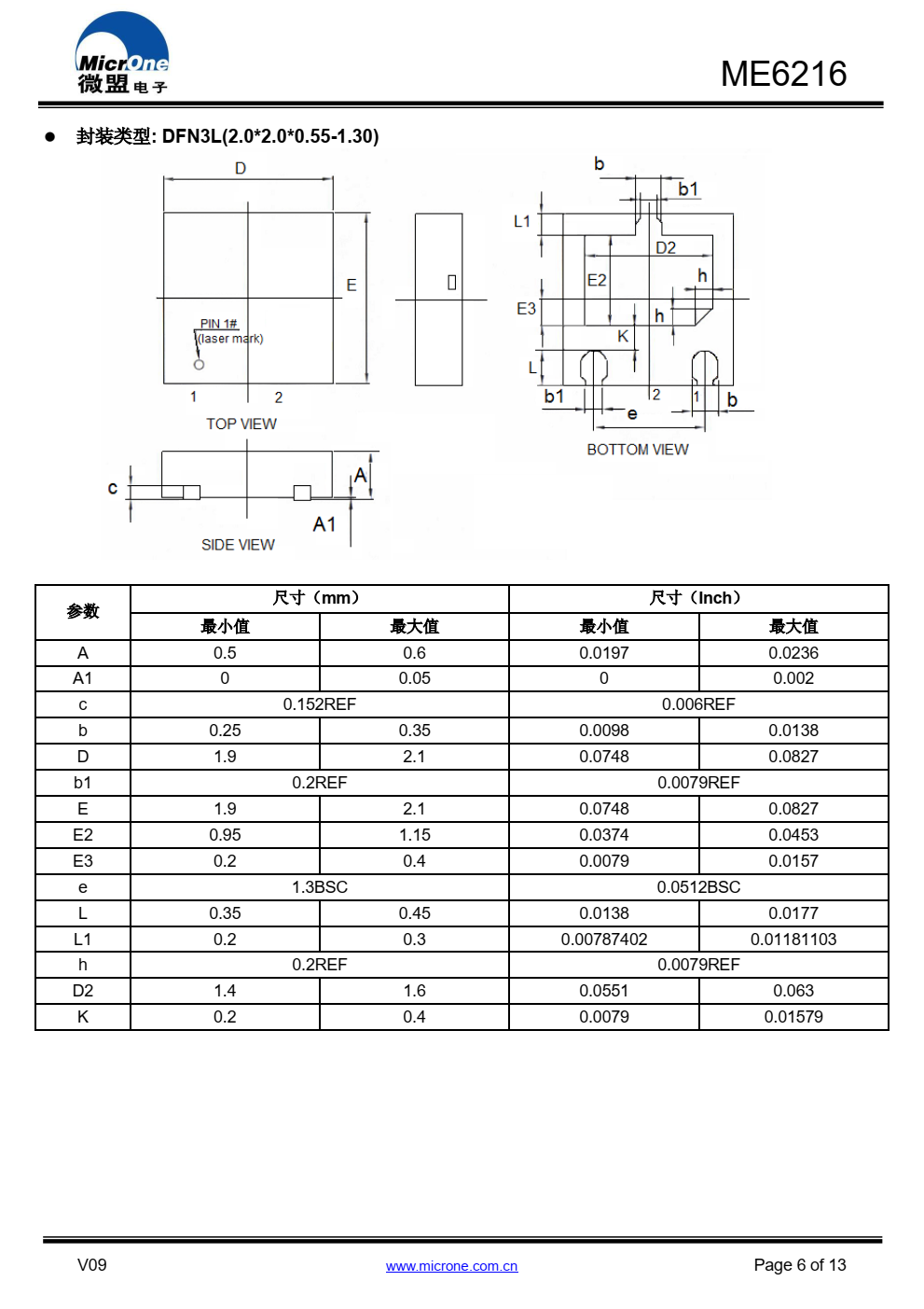 ME6216 系列是高精度、低功耗、 采用 CMOS 技术 制造的正电压稳压器