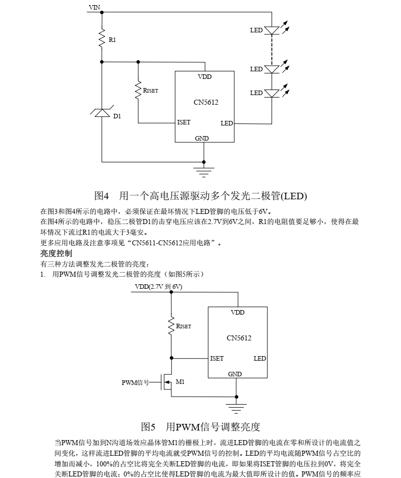 LED驱动芯片CN5612