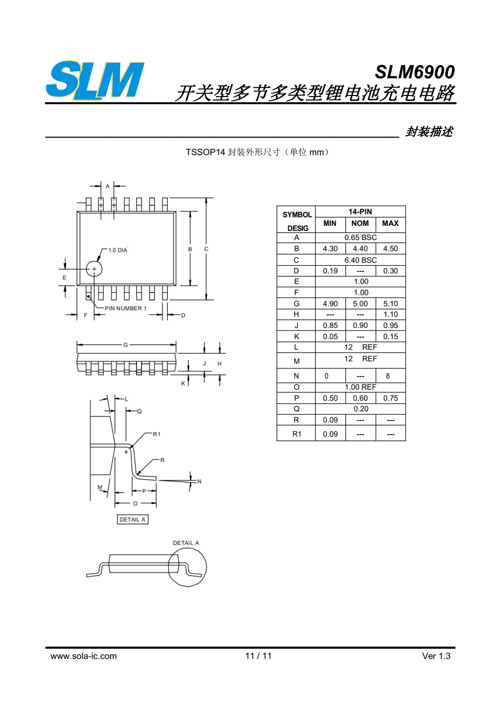 SLM6900是一款支持多类型锂电池或磷酸铁锂 电池的充电电路