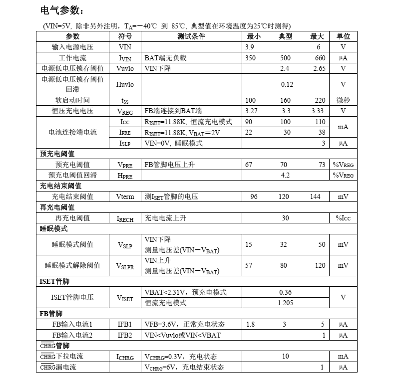 纽扣电池充电芯片CN3130