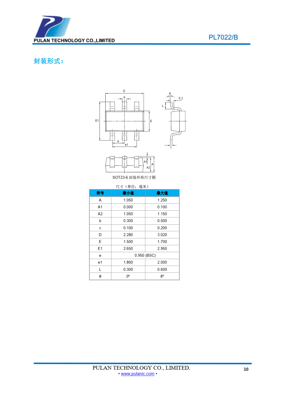 PL7022/B 是一款基于 CMOS 的双节可充电锂电池保护电路，它集高精度过电压充电保护、过电压放电保 护、过电流充电保护、过电流放电保护、电池短路保护等性能于一身
