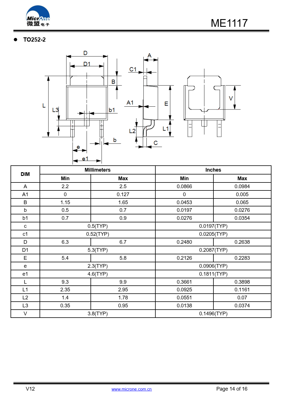 ME1117系列具有高精度、低噪音、，  LDO电压调节器，能够提供  输出电流超过1.0A，具有  1.0A时的最大压降为1.3V