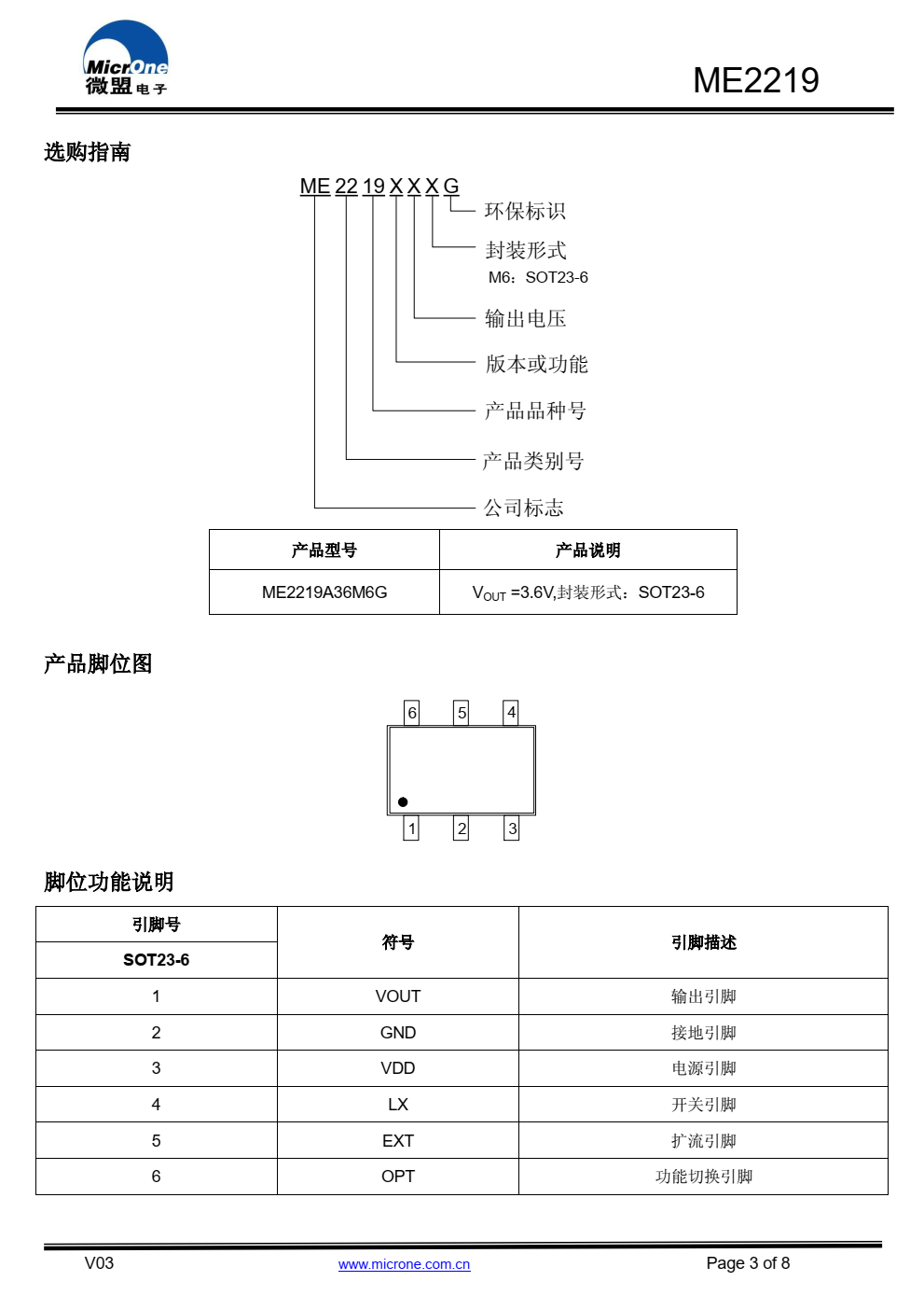 ME2219 是一款带闪烁控制功能 LED 驱动的 PFM DC/DC 系列芯片， 内含 PFM 开关型 DC/DC 升压模块和 数字逻辑模块