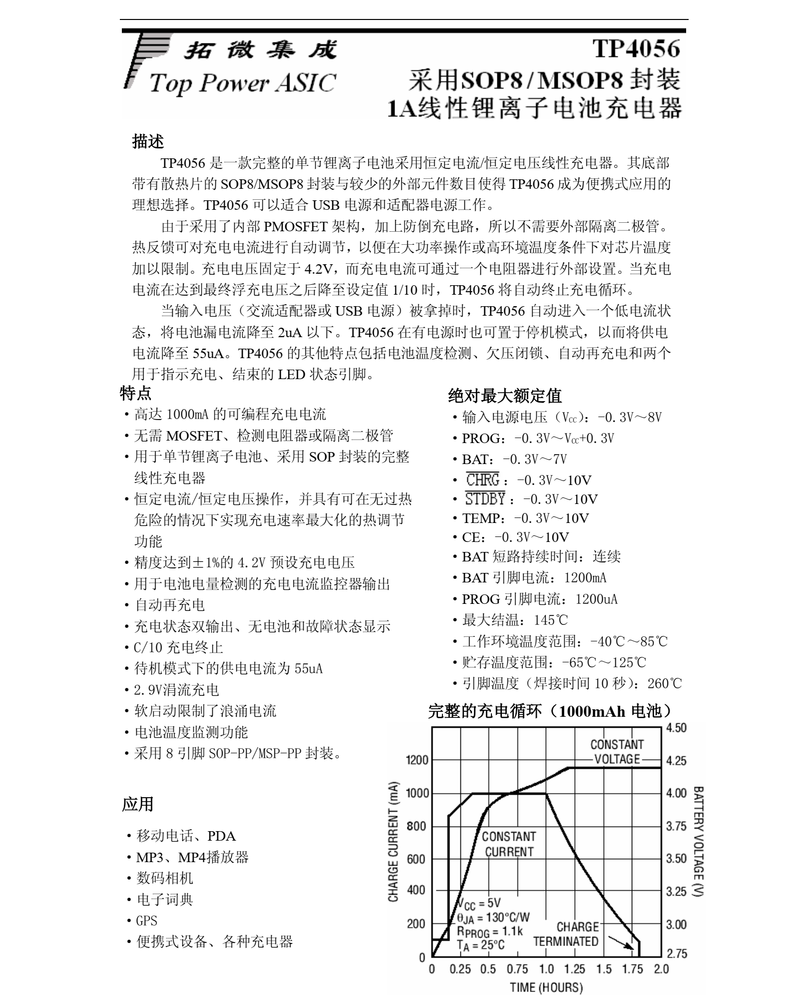 4056锂电池充电芯片，不同功能和品牌