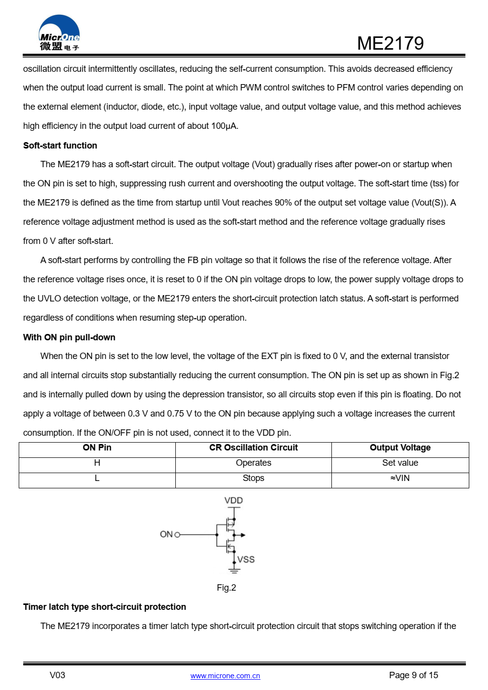 ME2179系列是一种CMOS升压开关