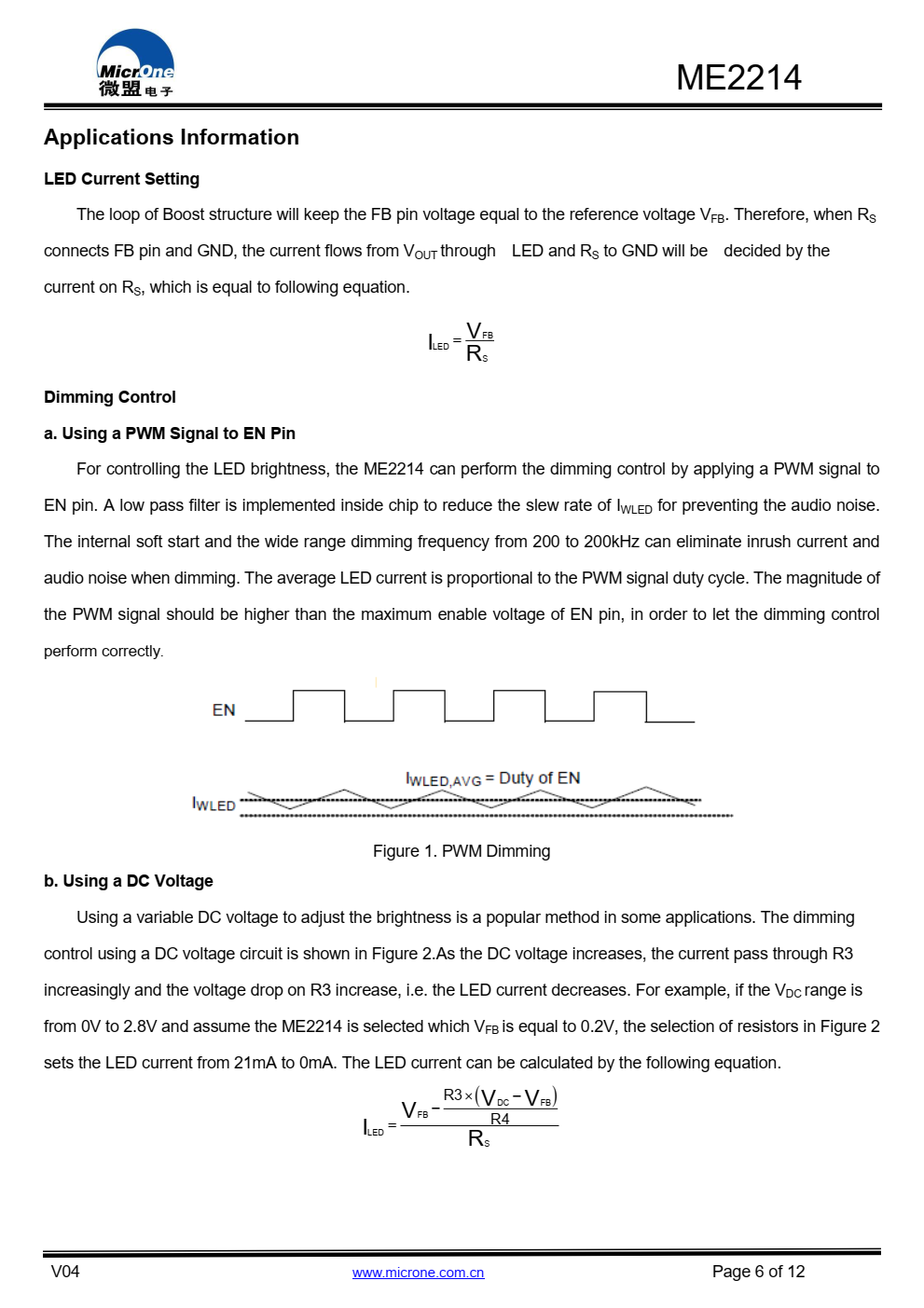 ME2214是一款高频异步电机  升压转换器。内部MOSFET可以支持上  至6个系列或3x13个白色LED，用于背光和  OLED电源应用和内部软启动