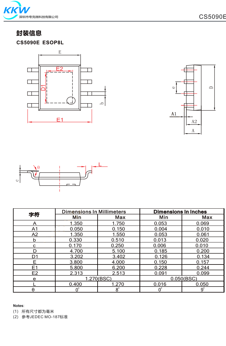 CS5090E是一款5V输入,最大1.5A充电电流,支持双节锂电池串联应用,锂离子电池的升压充电管理IC