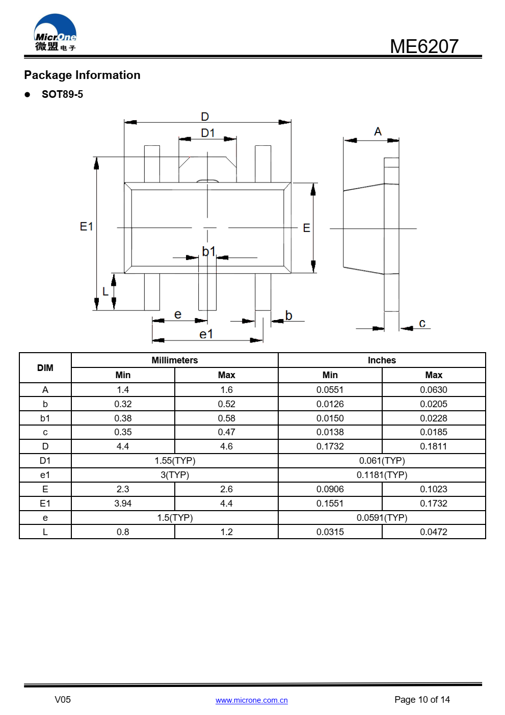 ME6207系列是一种正电压调节器  具有低压差、高输出电压  准确度高，低成本  基于CMOS工艺