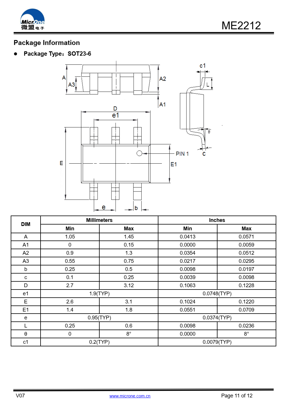 ME2212是一款高频异步电机  升压转换器。内部MOSFET可以支持上  至10个用于背光和OLED电源的白色LED  应用程序，内部软启动功能可以