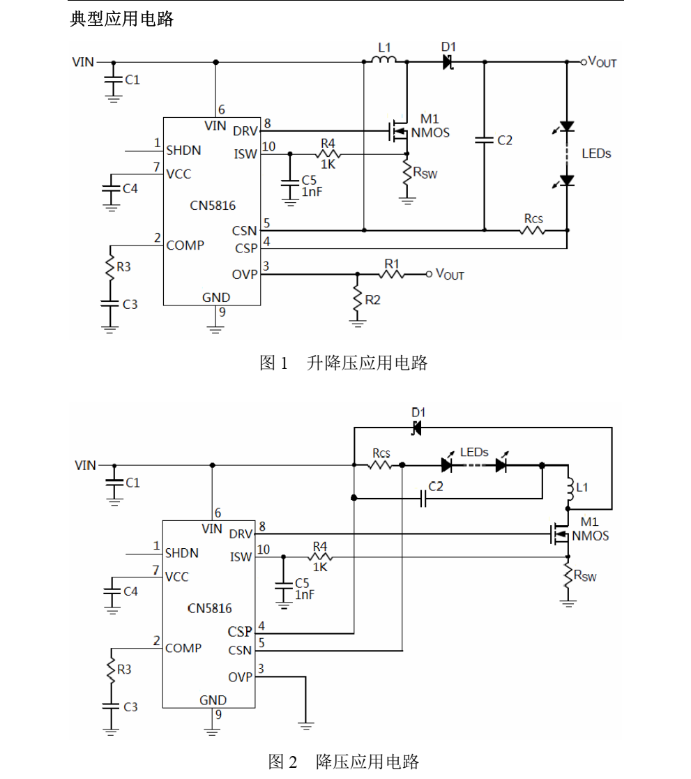LED驱动芯片CN5816 (1)