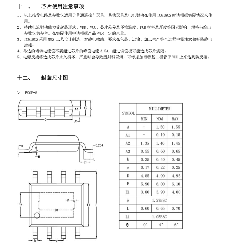 TC618CSA分类20