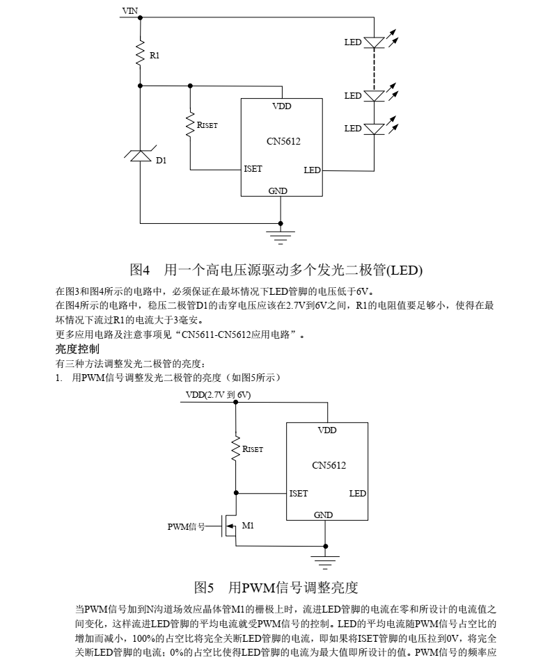 LED驱动芯片CN5612