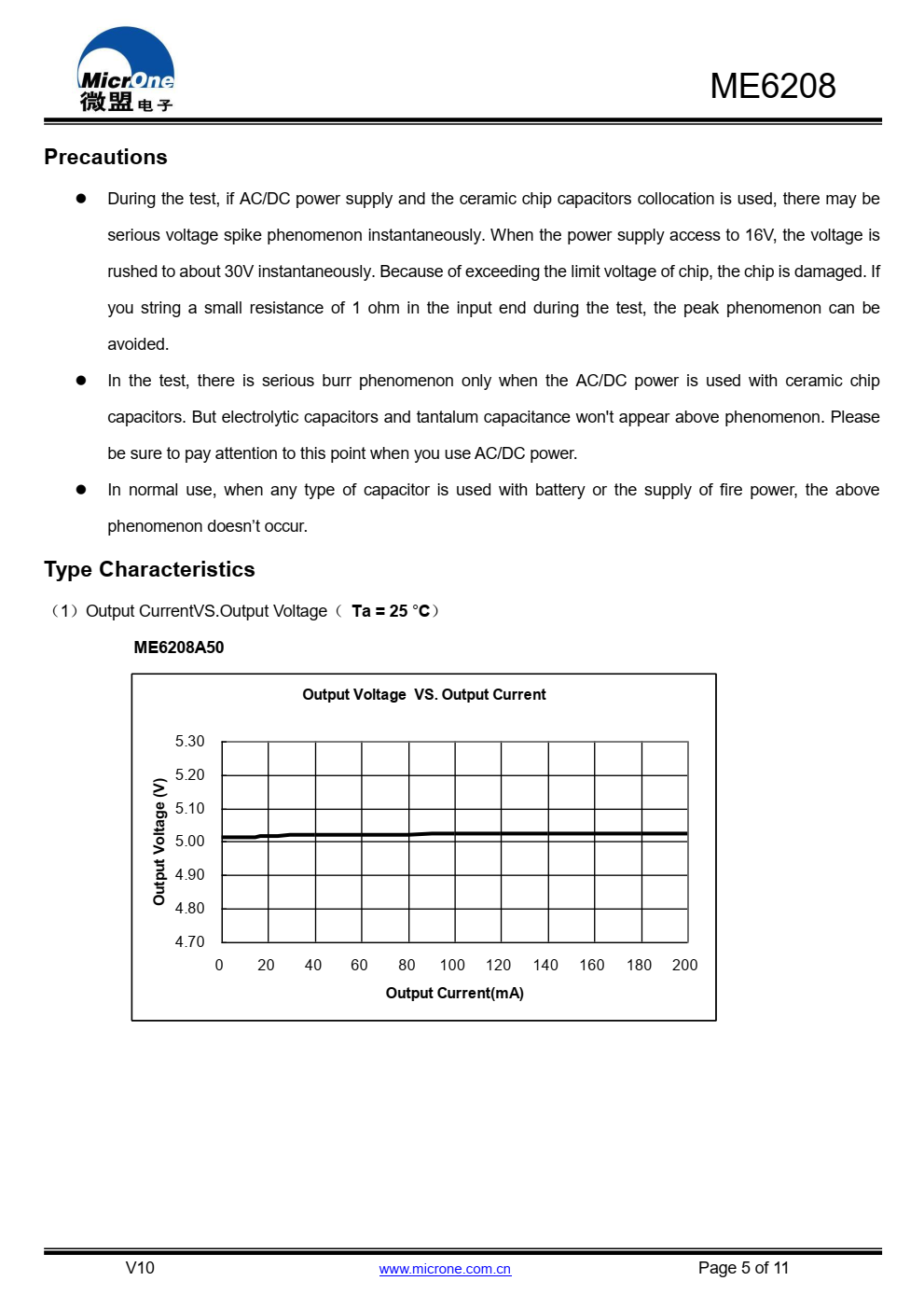 ME6208系列为低压差线性电压  带内置参考电压模块的调节器，错误  校正模块和相位补偿模块