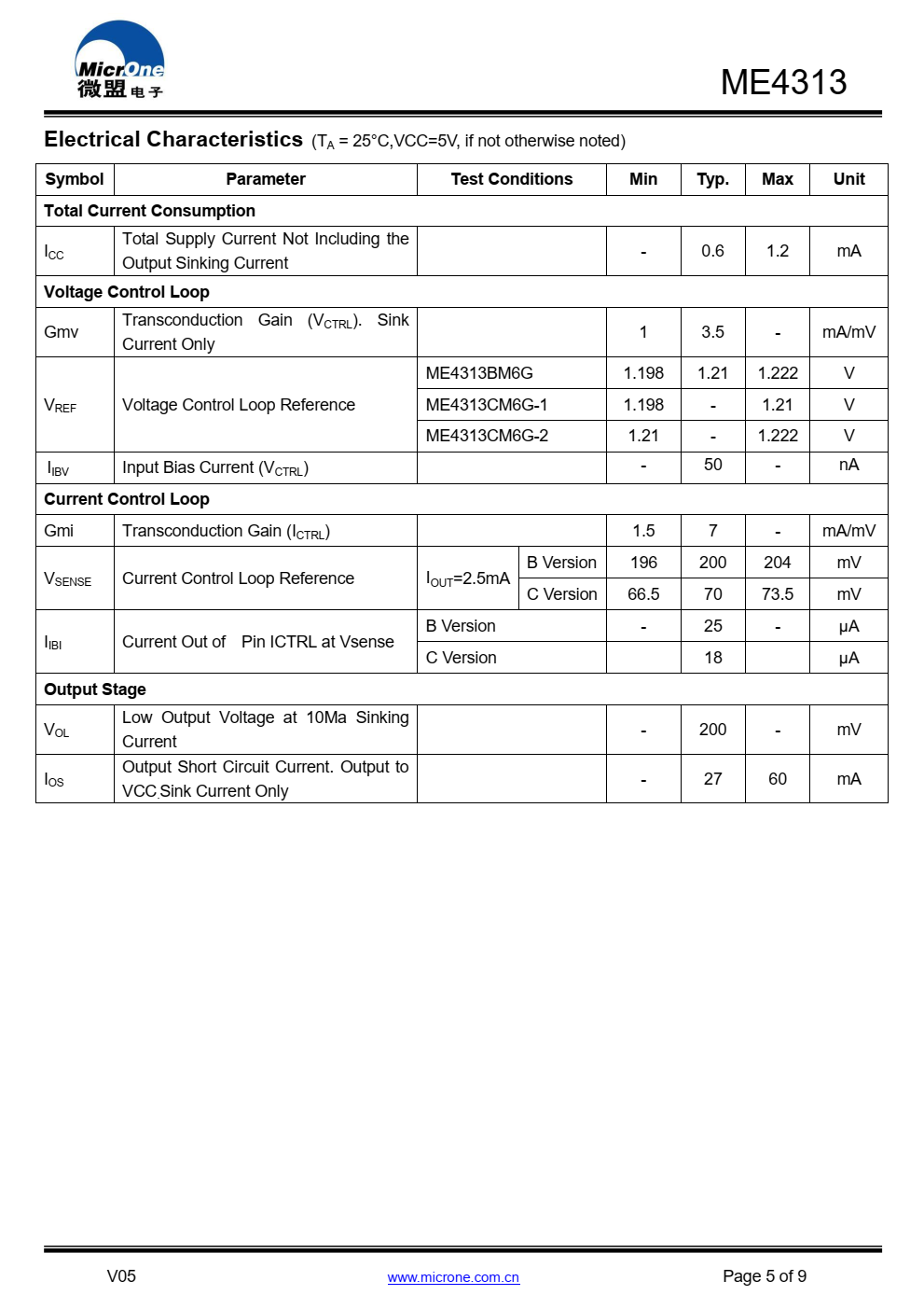 ME4313是一个高度集成的解决方案，用于恒压/恒流模式开关电源应用