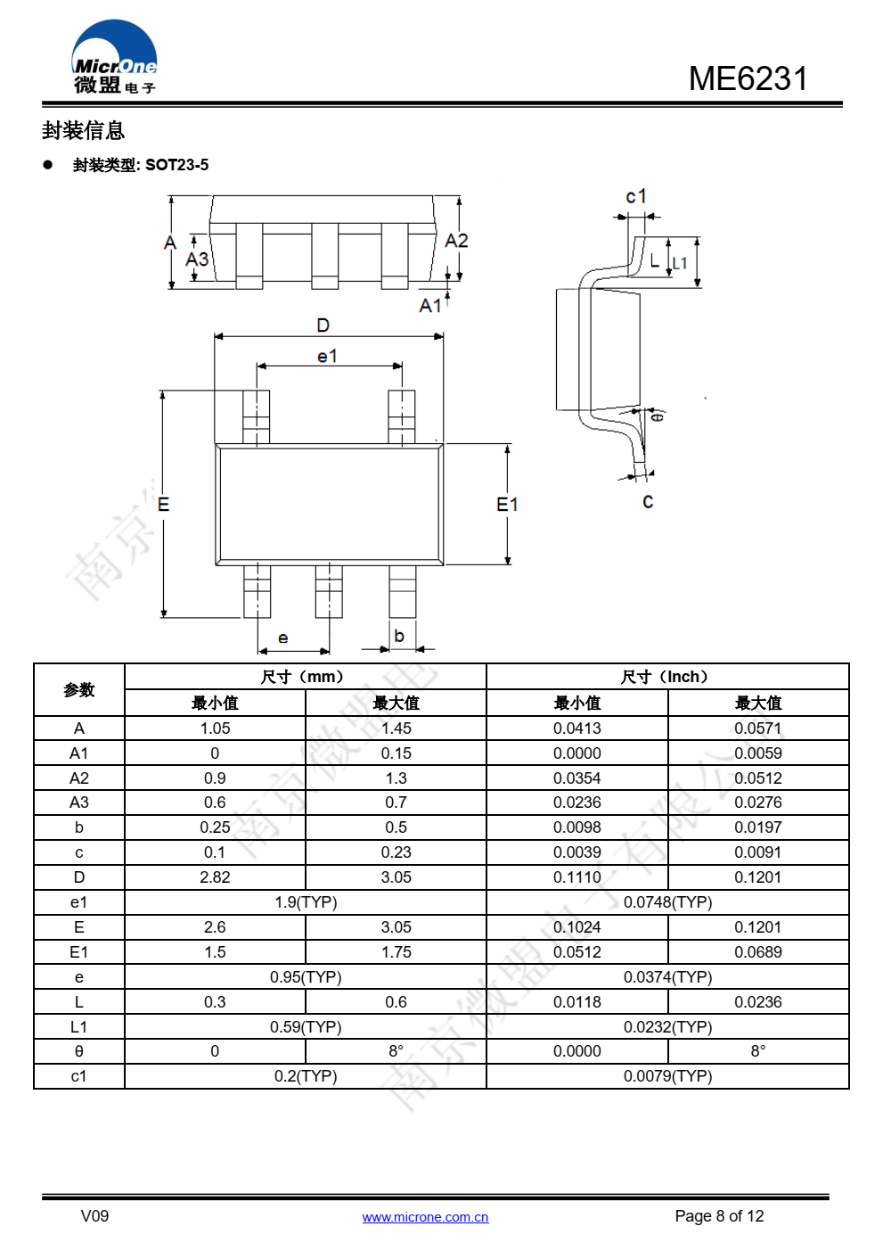 ME6231 系列是以 CMOS 工艺制造的 18V 耐压、 低功耗、 高 PSRR，高精度低压差线性稳压器