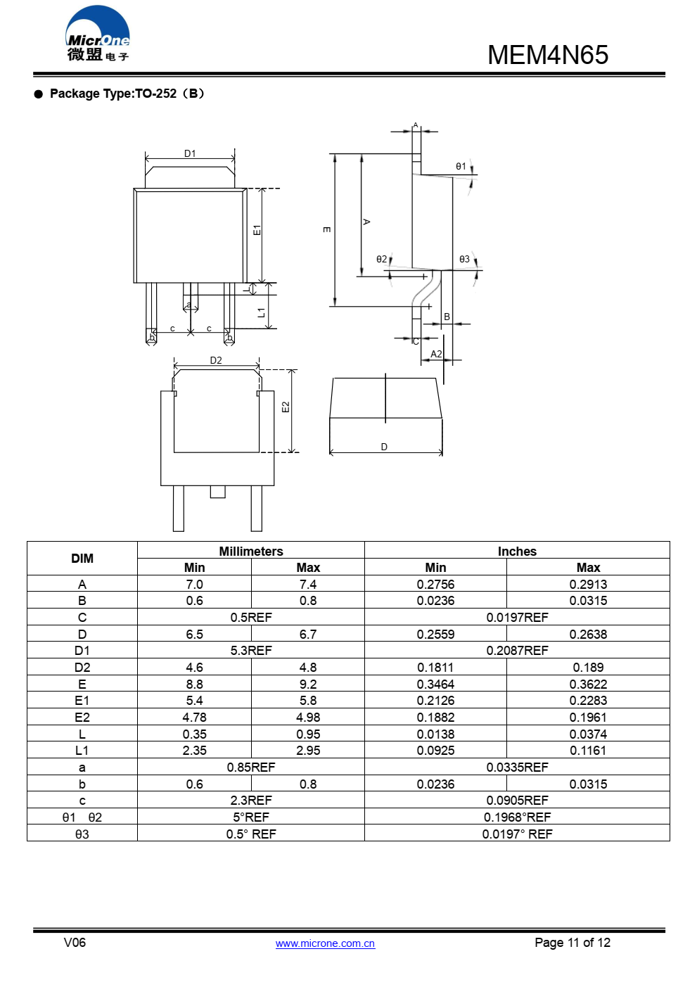 MEM4N65是一种高压功率MOSFET  设计为具有更好的特性